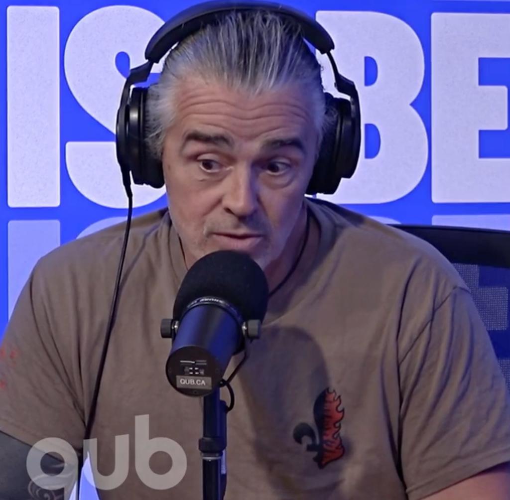 Patrice Godin lors de son passage à QUB