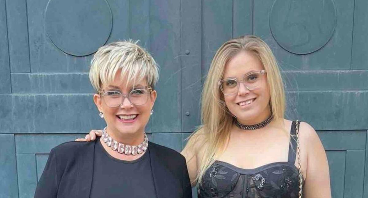 Nathalie Simard et sa fille Ève