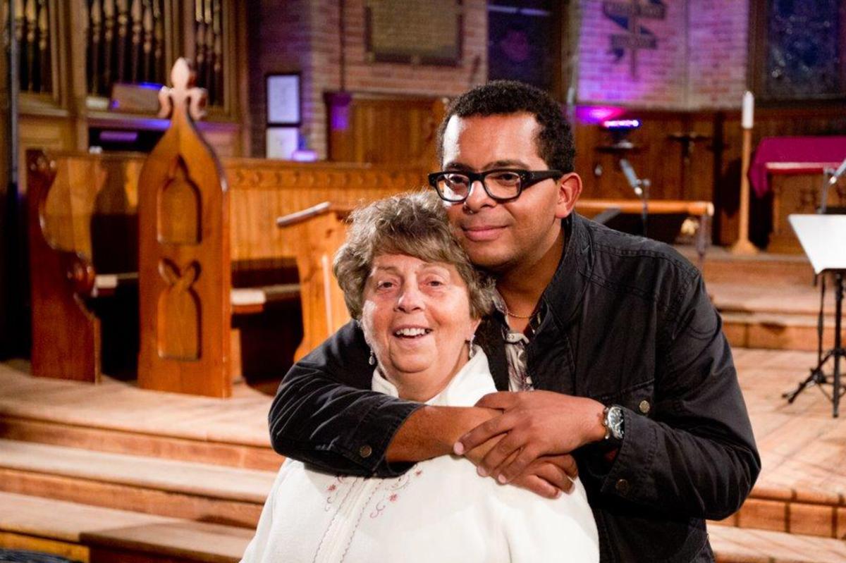 Gregory Charles et sa mère