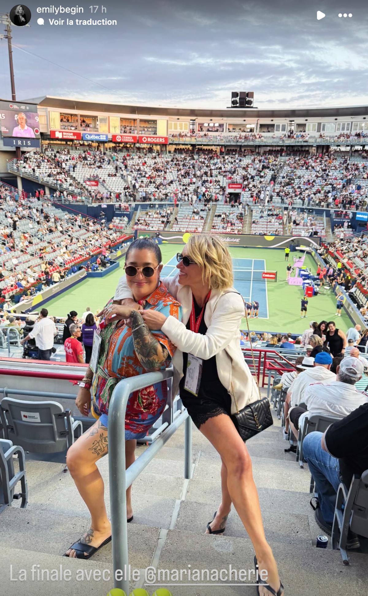 Émily Bégin et Mariana Mazza