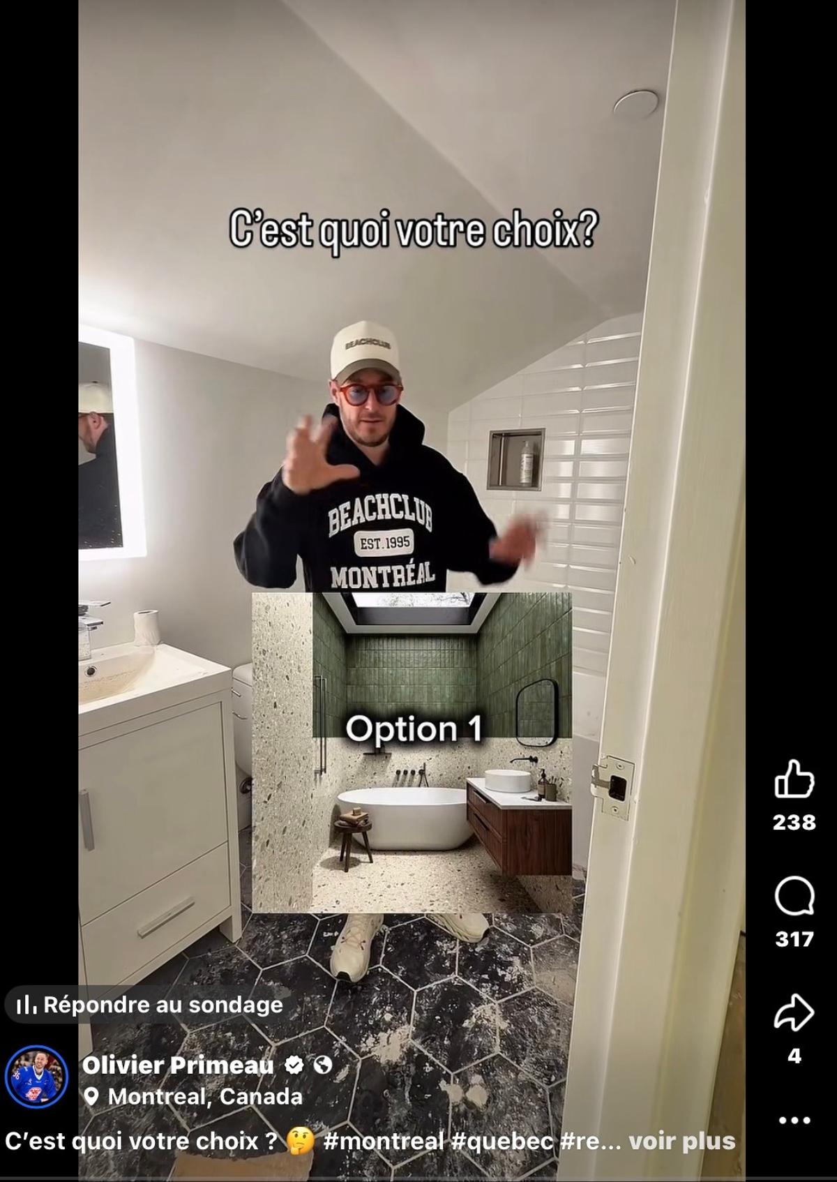 Olivier Primeau salle de bain