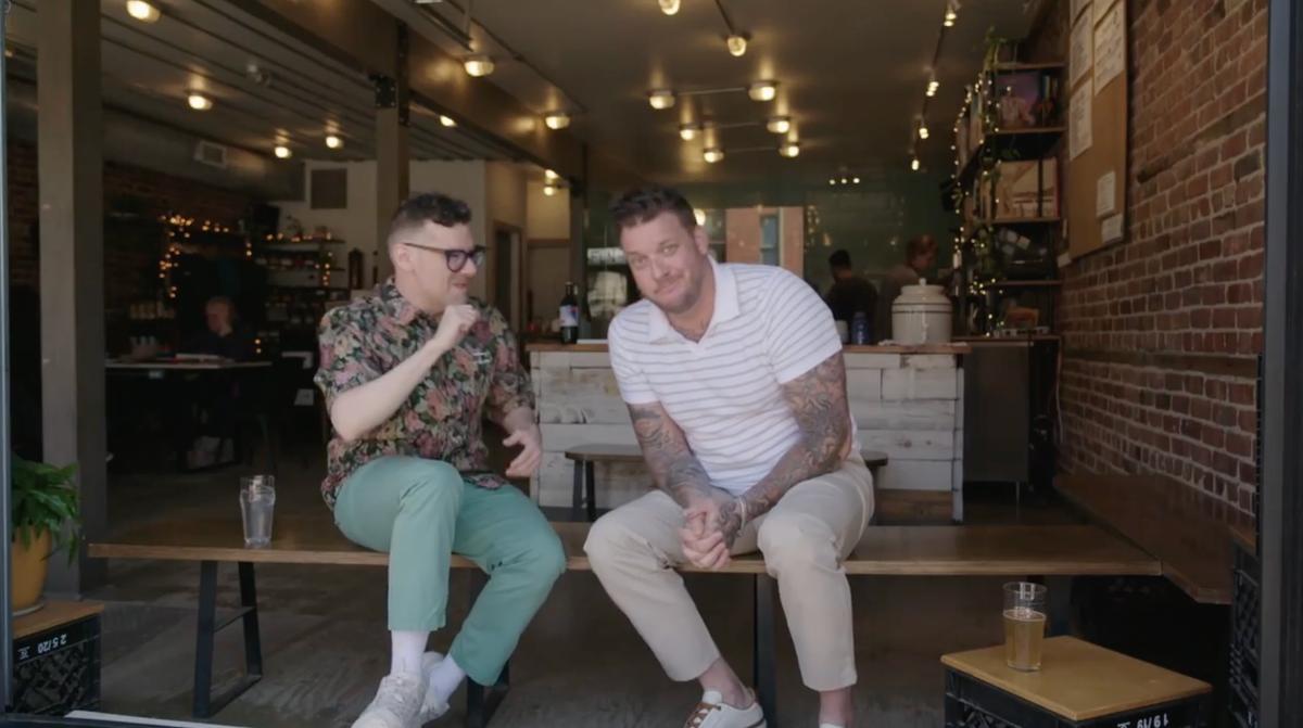 Simon Boulerice et Mathieu Baron à Sucré Salé