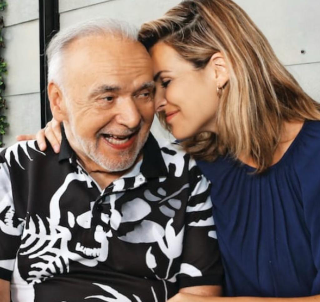 Kim Rusk et son père