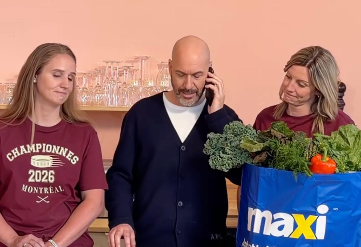 Martin Matte avec Laura Stacey