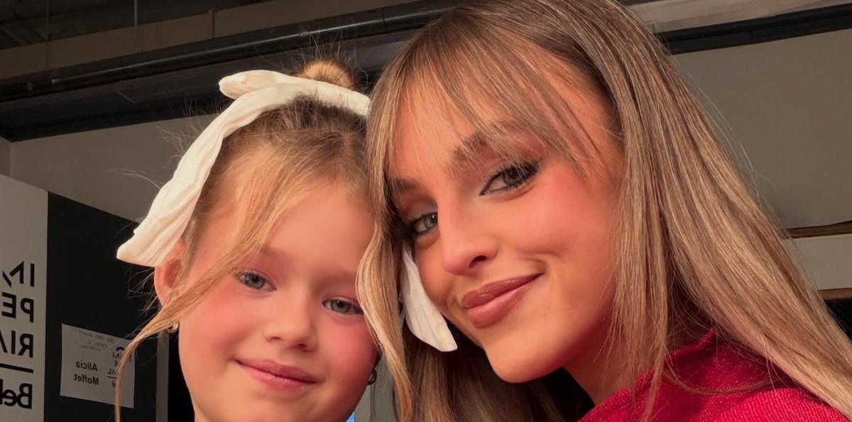 Alicia Moffet et sa fille