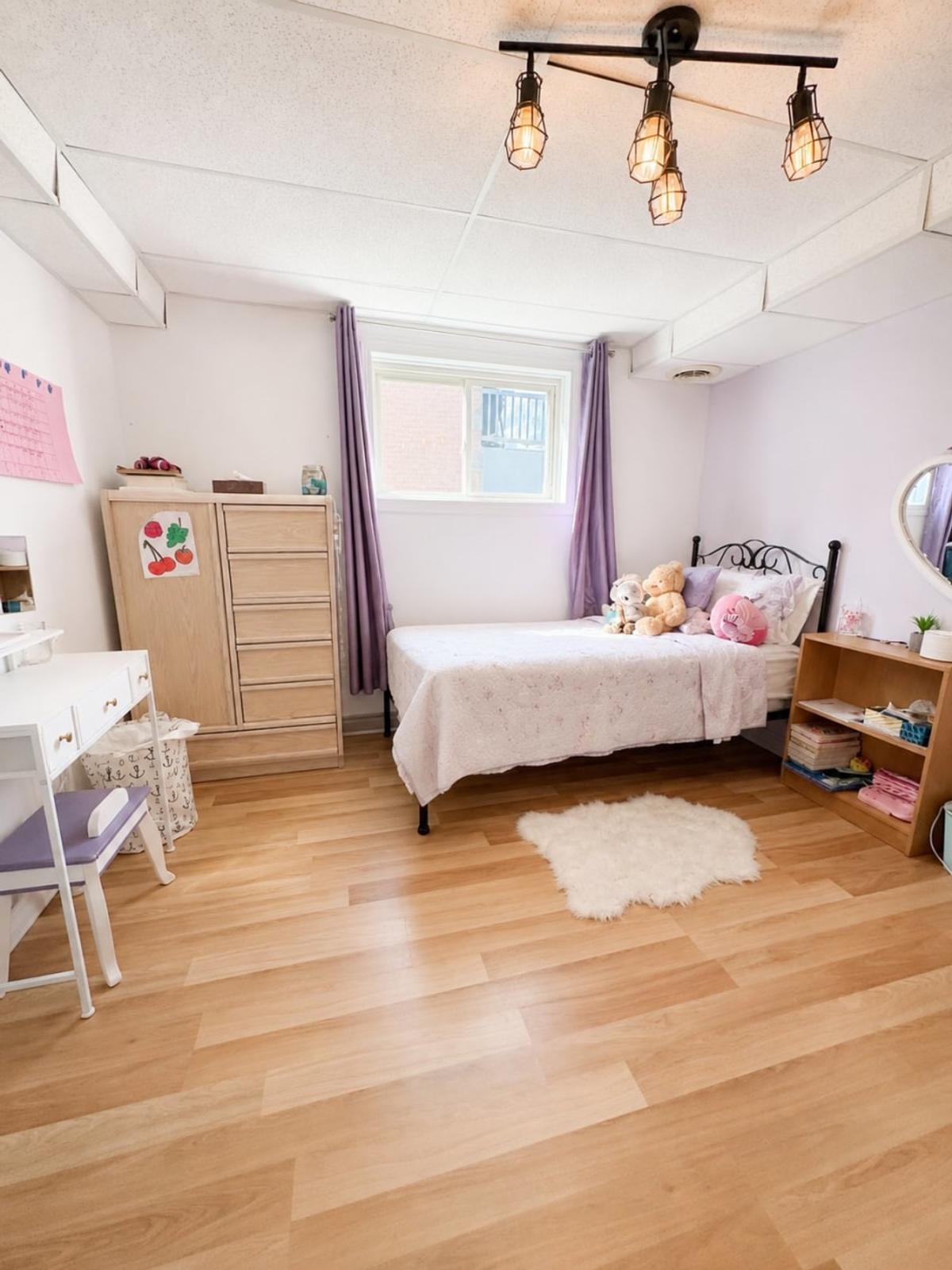 Chambre au sous-sol