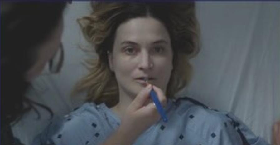 Gabrielle Côté dans son rôle de Laurence Caron dans STAT