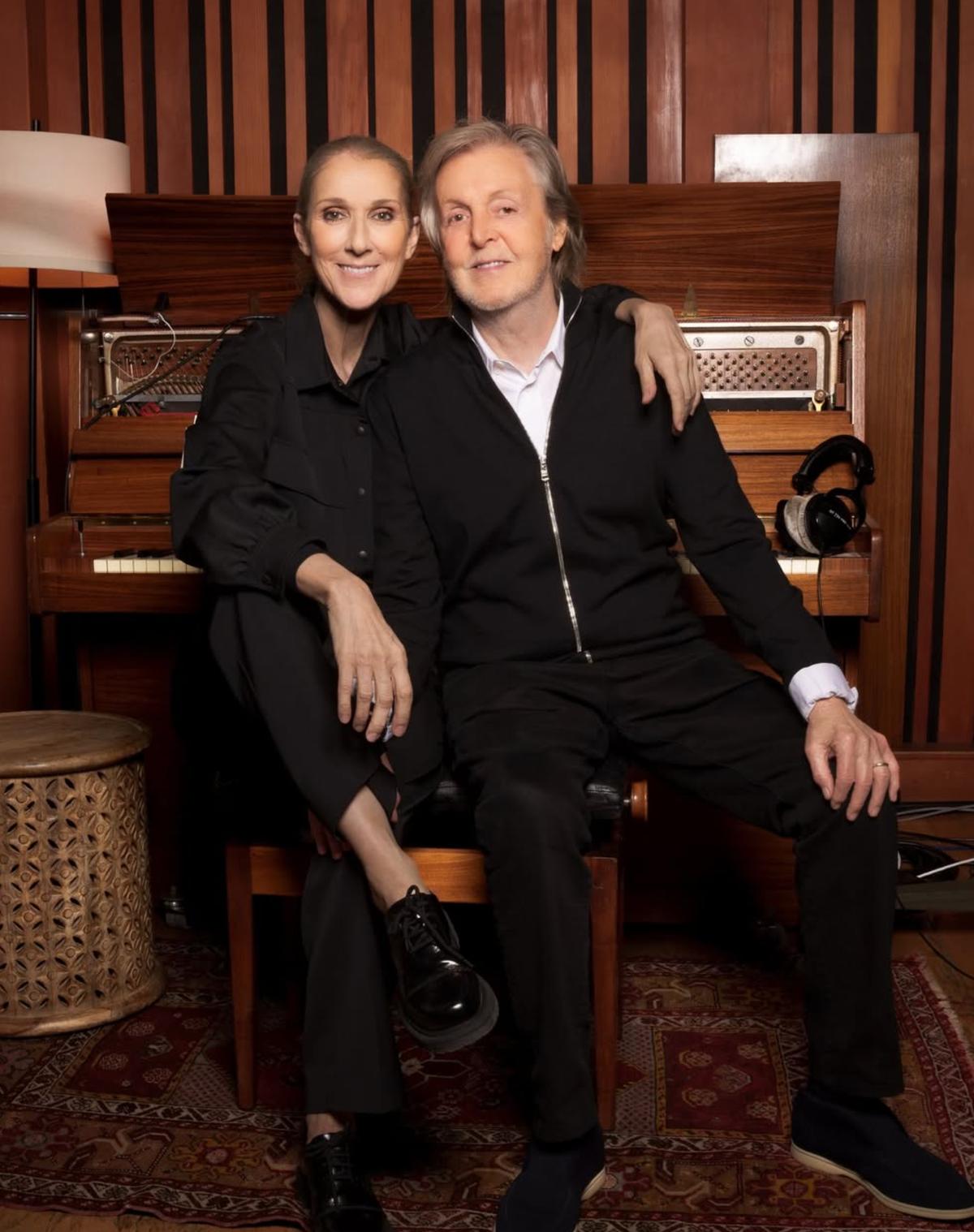Céline Dion et Paul McCartney