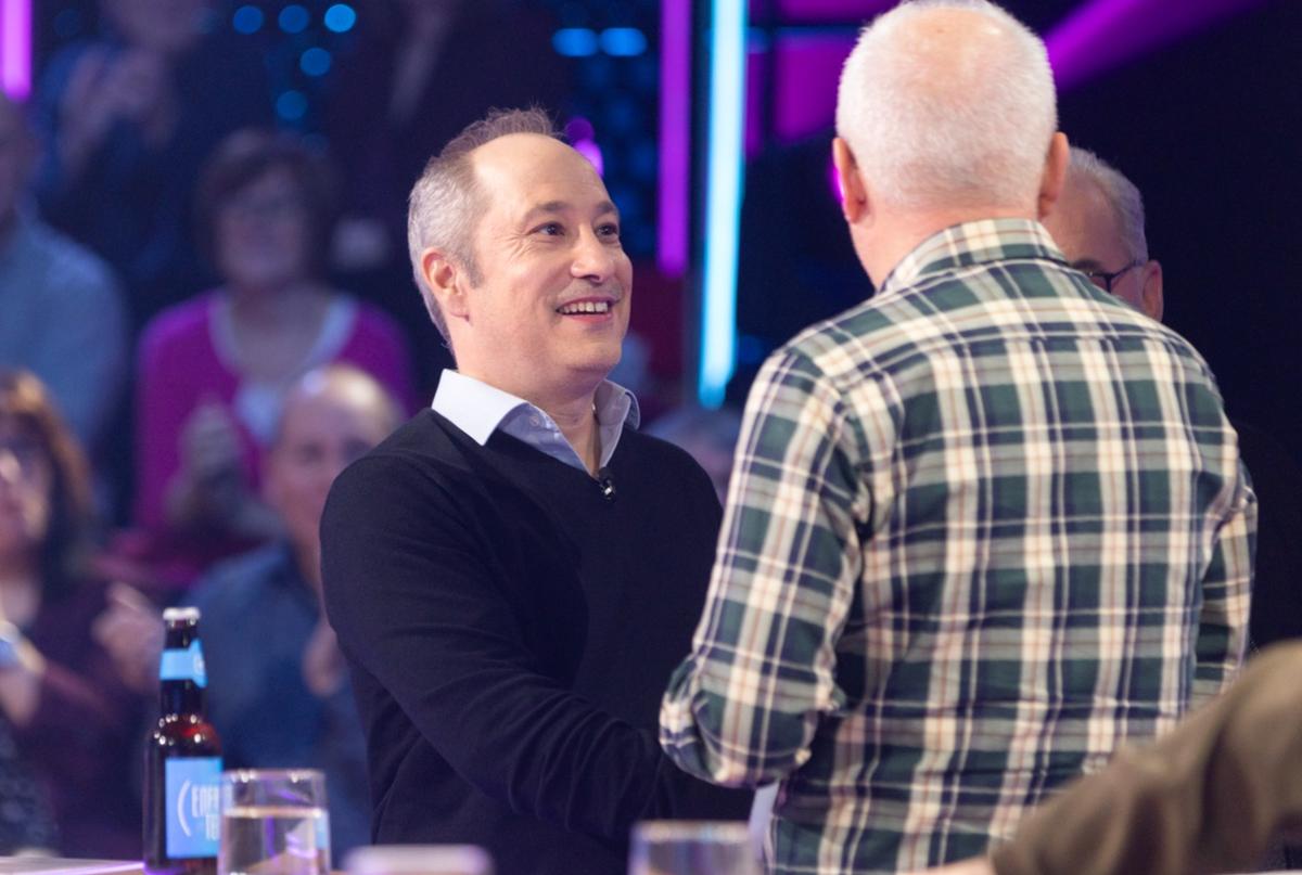 Francis de Passilé et Michel Barrette à Les enfants de la télé