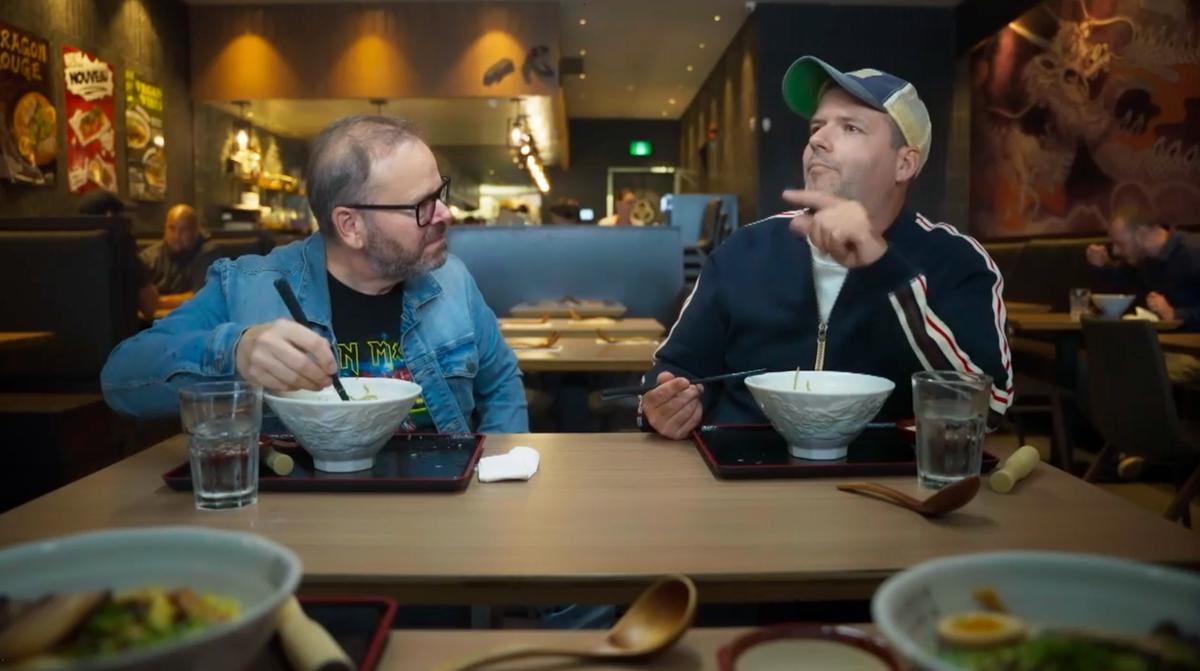 Michel Charette et Étienne Marcoux