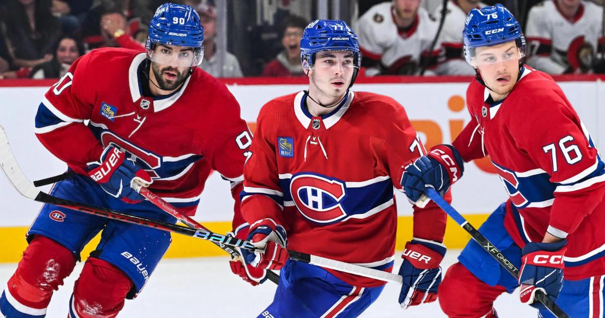 Zachary Bolduc, Kirby Dach et Joe Veleno