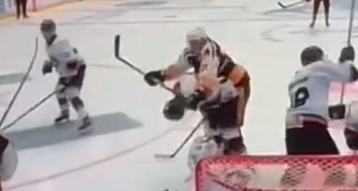 joueurs de hockey