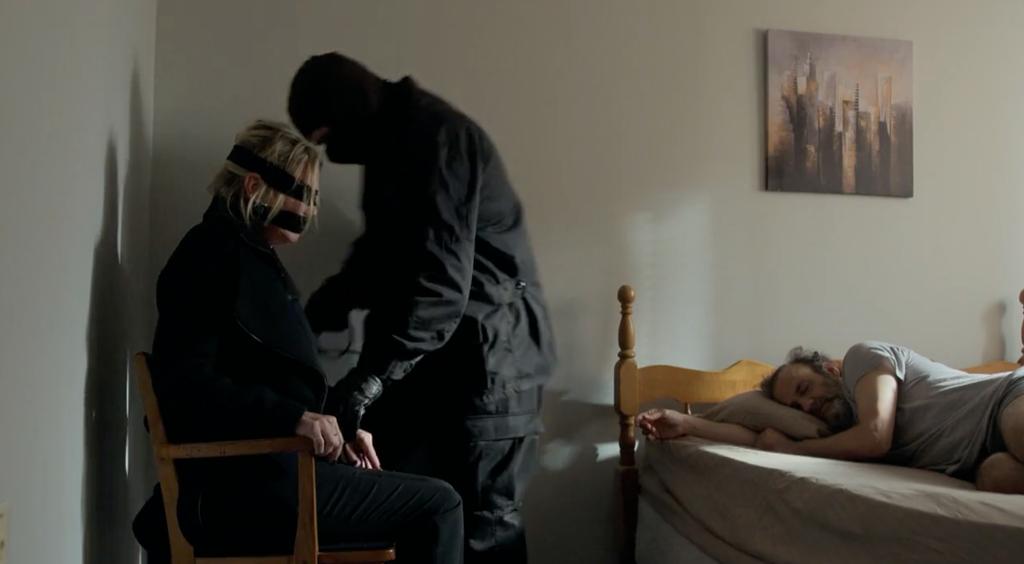 Caroline Néron dans son rôle de Claude Coupal dans STAT