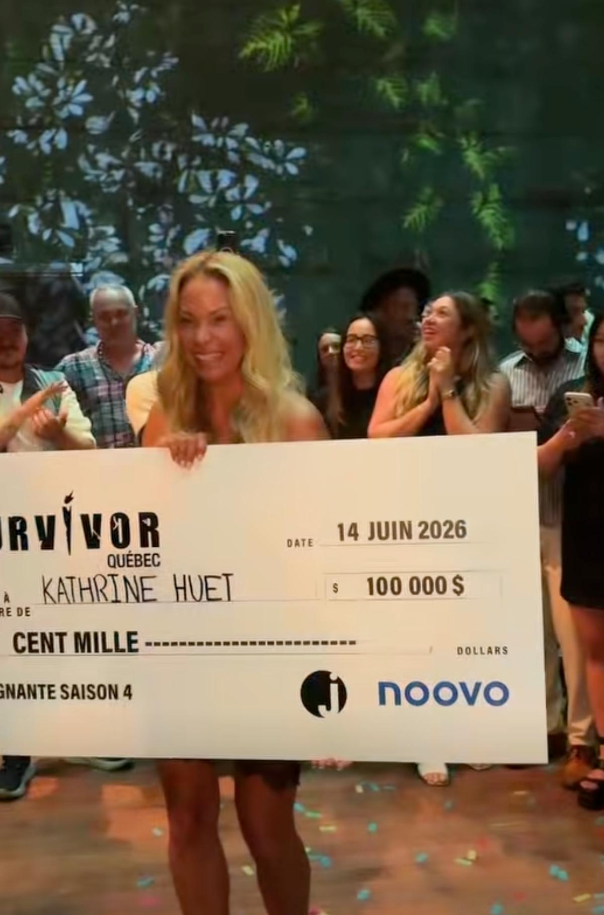 Kathrine Huet à Survivor Québec