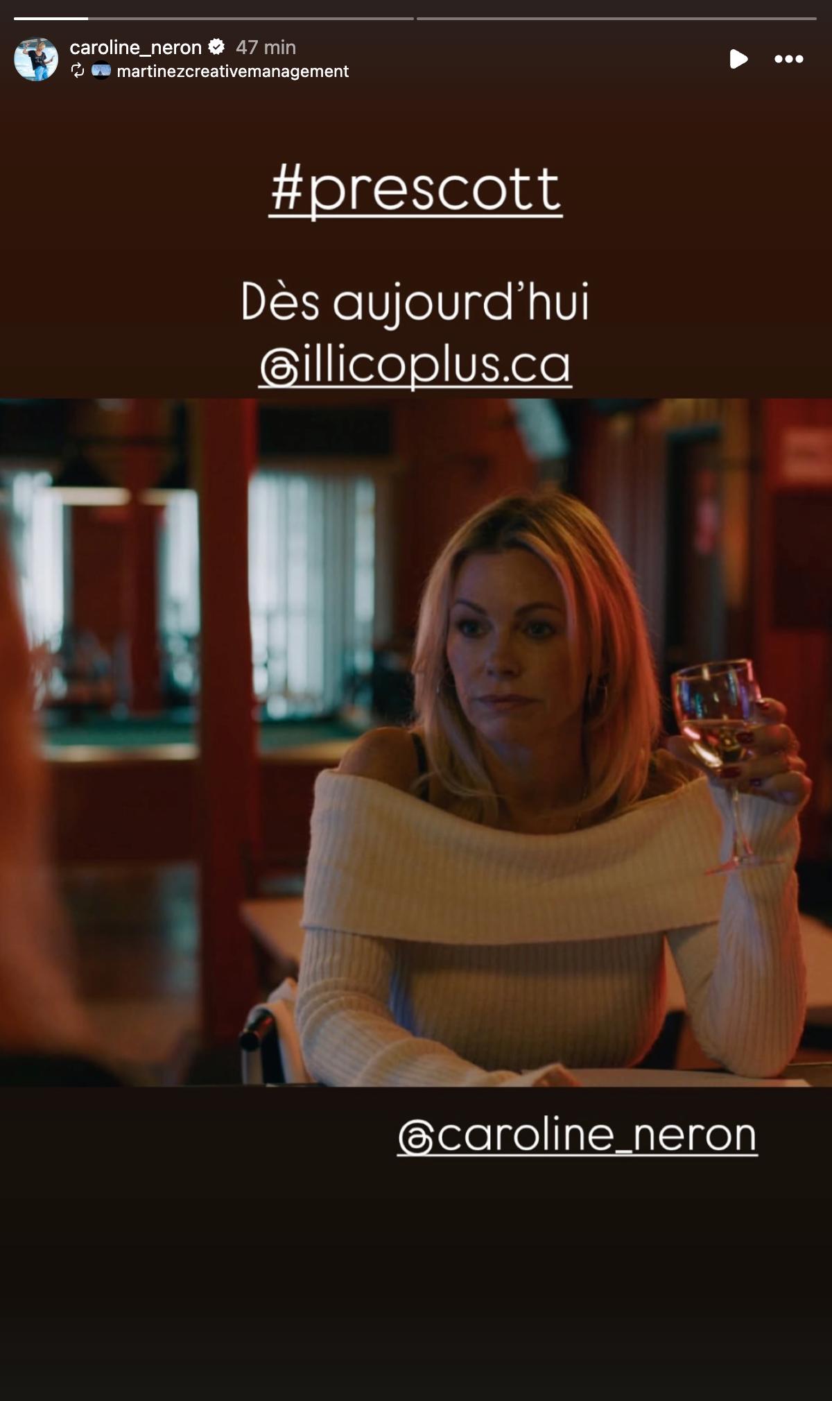 Caroline Néron dans Prescott