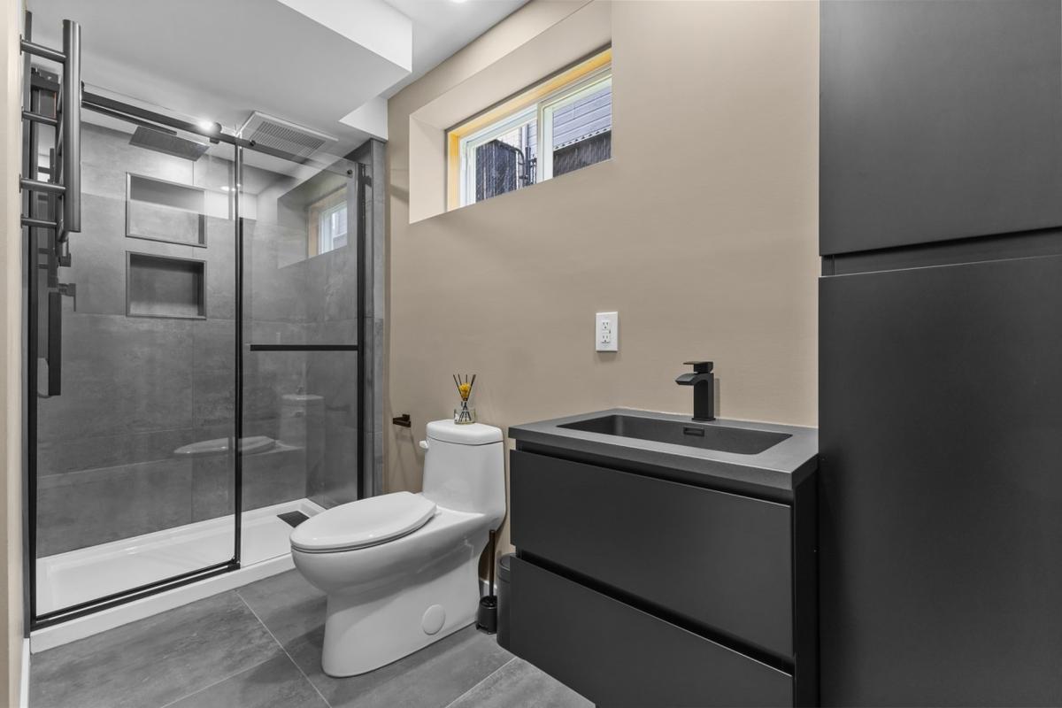 Salle de bain du sous-sol