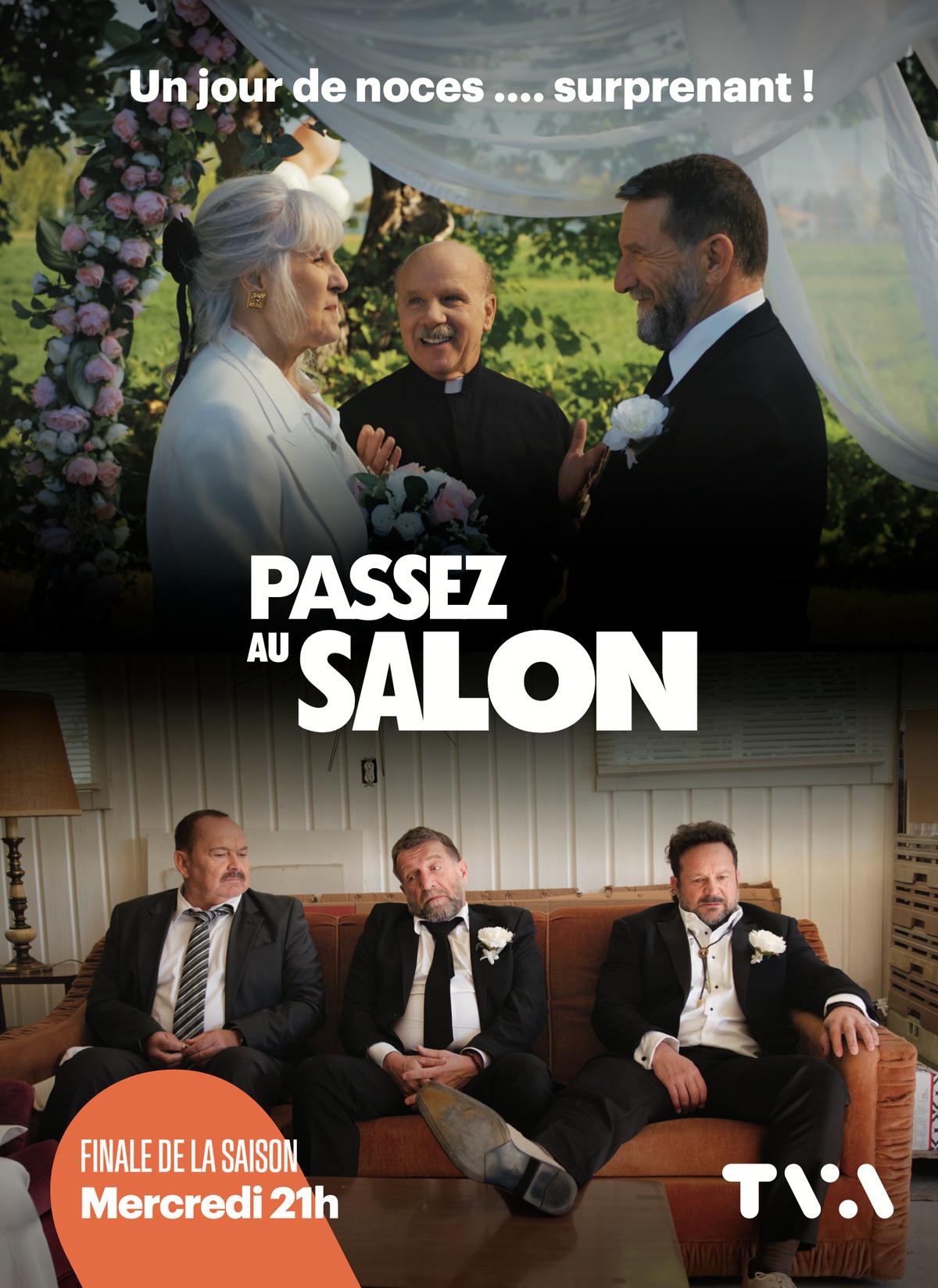 Affiche de la grande finale de Passez au salon