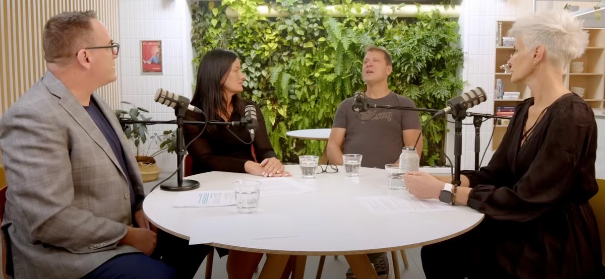 Plateau du podcast Grains d'espoir