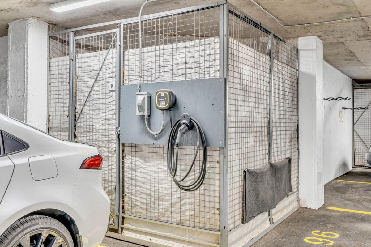 L'espace de rangement au stationnement