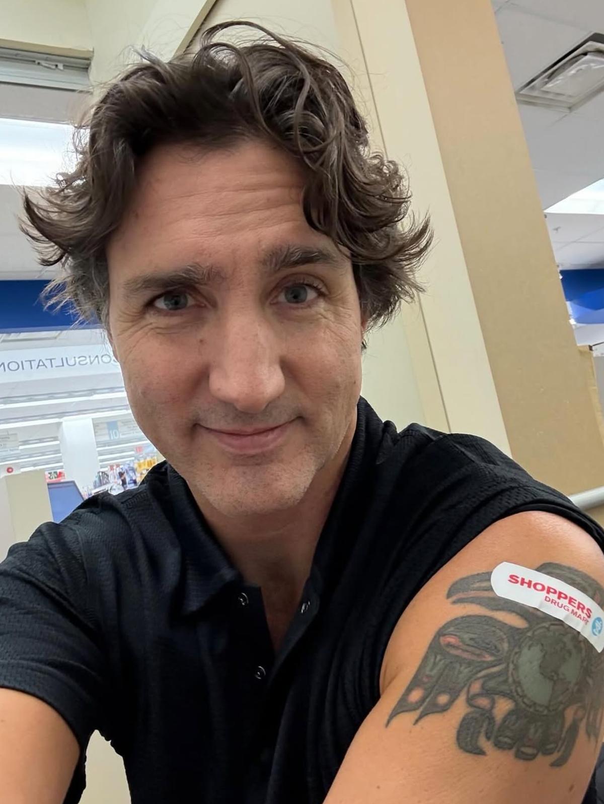 Justin Trudeau au Pharmaprix