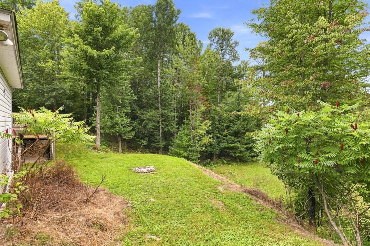 Terrain boisé et privé