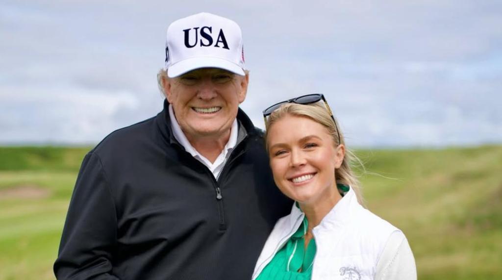Karoline Leavitt et Donald Trump